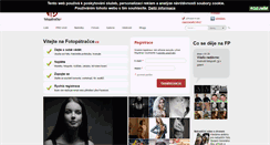 Desktop Screenshot of fotopatracka.cz